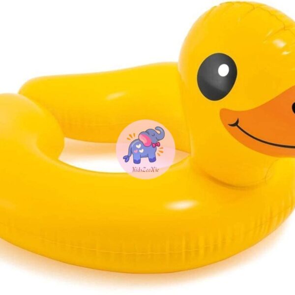 Duck Inflatable Swimming Tube for Kids | Anti-Flip Pool Floater for Toddlers