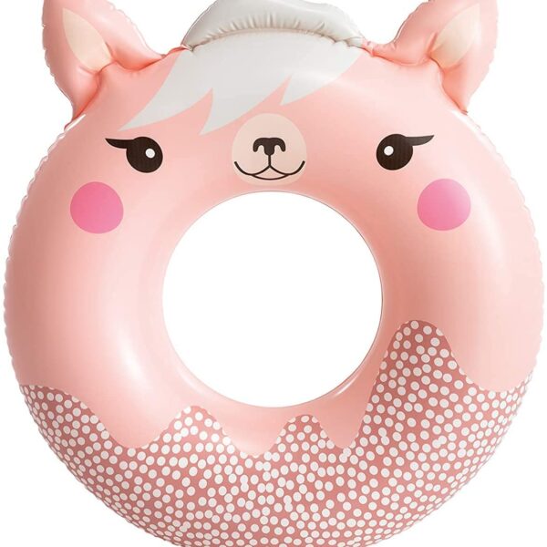 Adorable Animal-Theme Swimming Ring Air Tube for Boys & Girls| Inflatable Swim Float for Kids