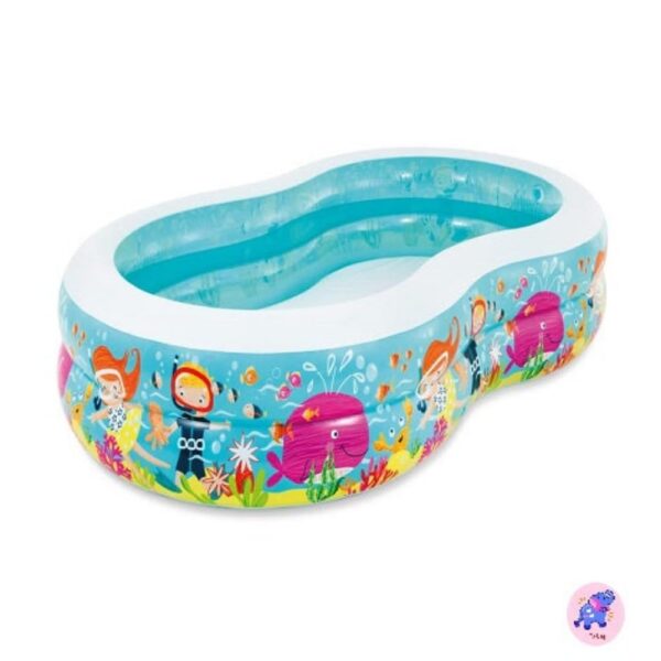 Snorkel Fun Baby Inflatable Swimming Pool for Kids