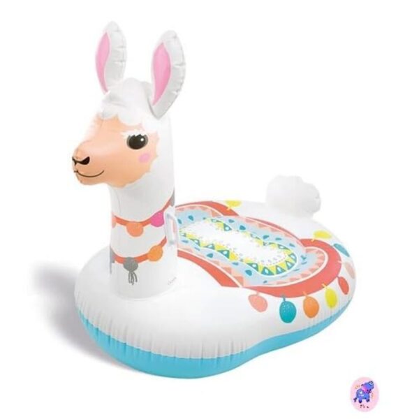 Cute Llama Ride-On Air Inflatable Swimming Pool Float
