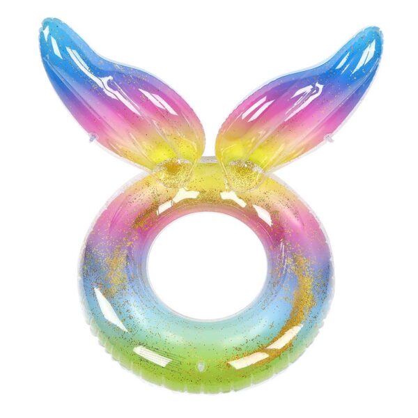 Inflatable Mermaid Wings Swimming Ring| Water Safety Float Tube