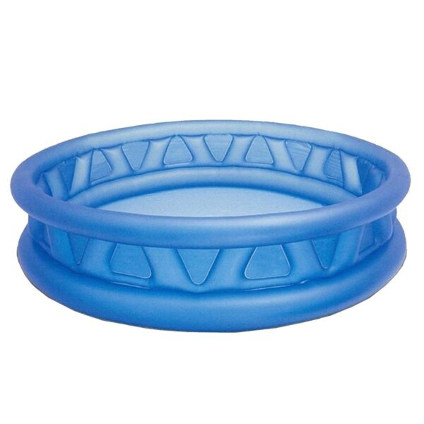 Soft Blue Round Baby Inflatable Swimming Pool