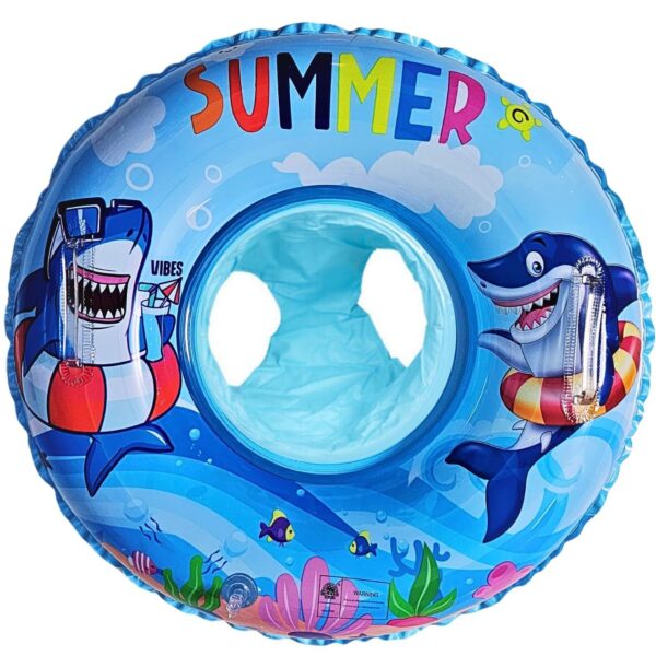 Inflatable Kiddie Float| Leg Hole & Saddle Style Water Baby Floater for Kids