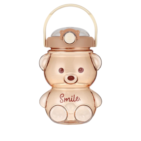 Bear Shape Big Belly Water Bottle| Outdoor Portable Kettle Handle- 1000ML