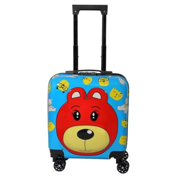 Rolling Travel Trolly Suitcase With Sturdy Handle & Spinner Wheels