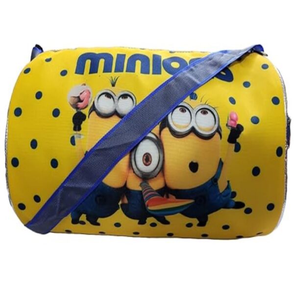Trendy Printed Travel & Sports Duffle Bag- Minions