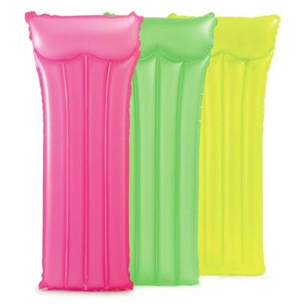 Neon Frost Matte Suntanner Inflatable Water Floating Lounger