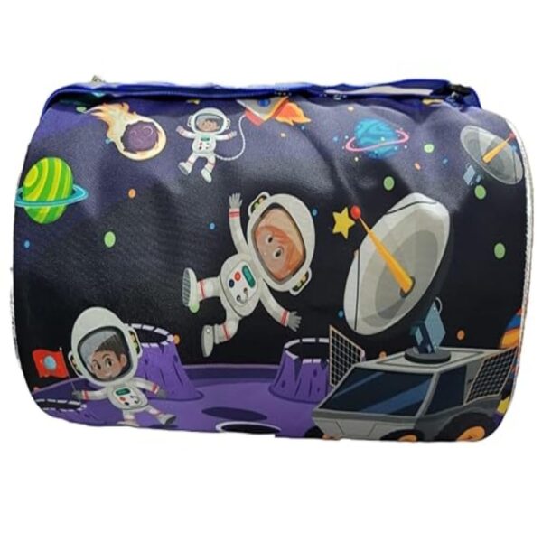 Trendy Printed Travel & Sports Duffle Bag- Space