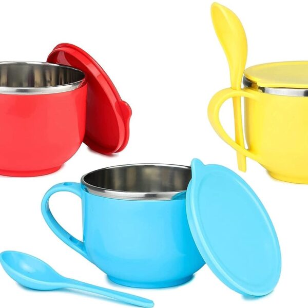 Insulated Noodle Soup Bowl With Lid